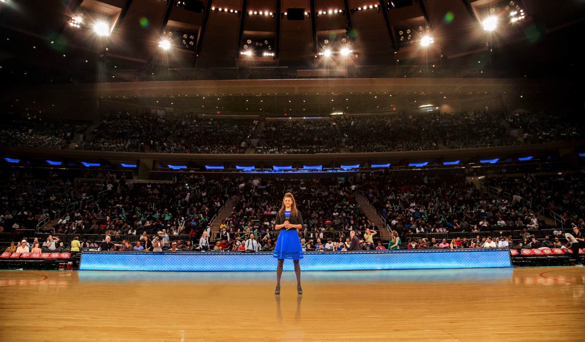 Traciana Graves en concert au Madison Square Garden